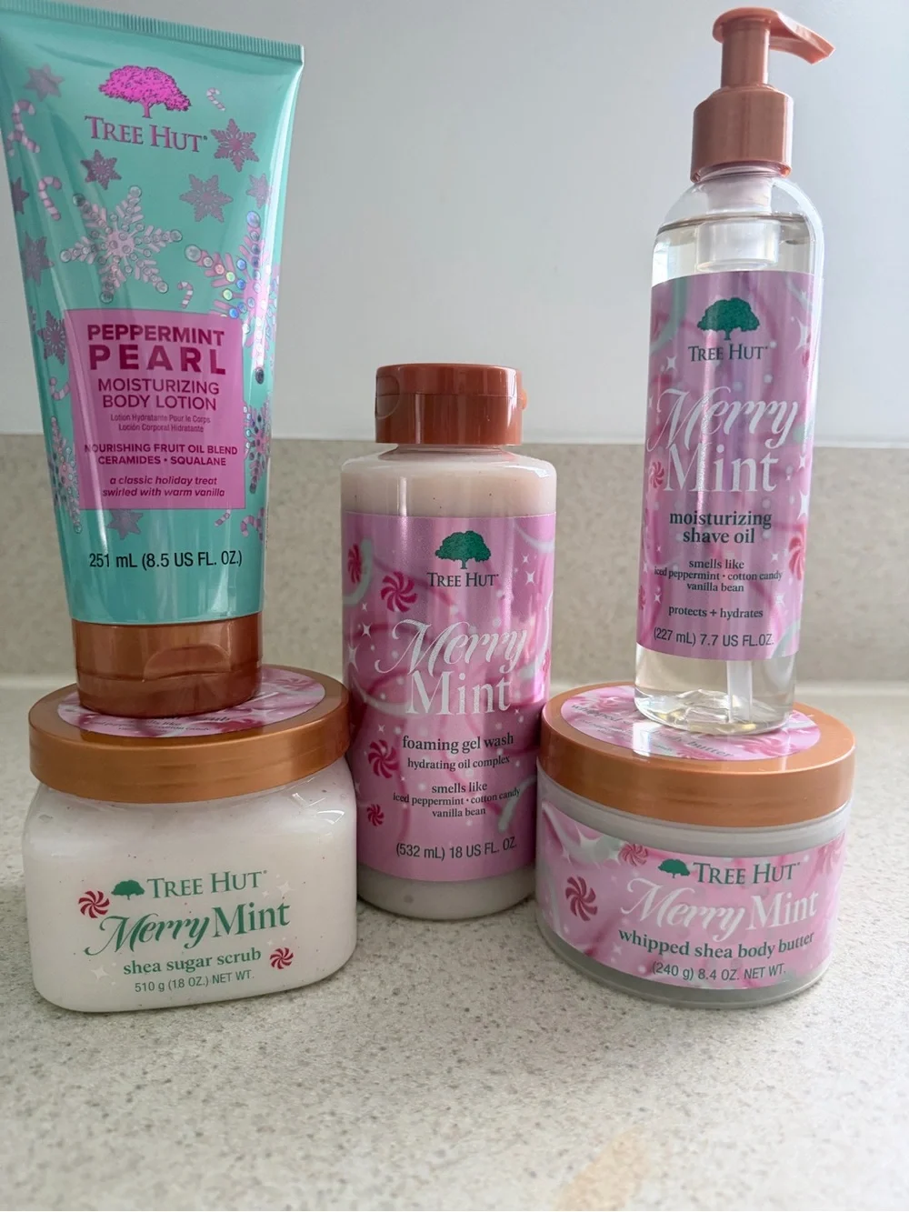 Merry Mint Moisturizing Body Care - Pink